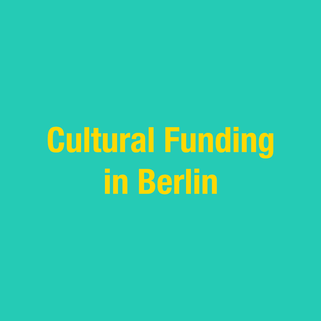 Cultural Funding in Berlin