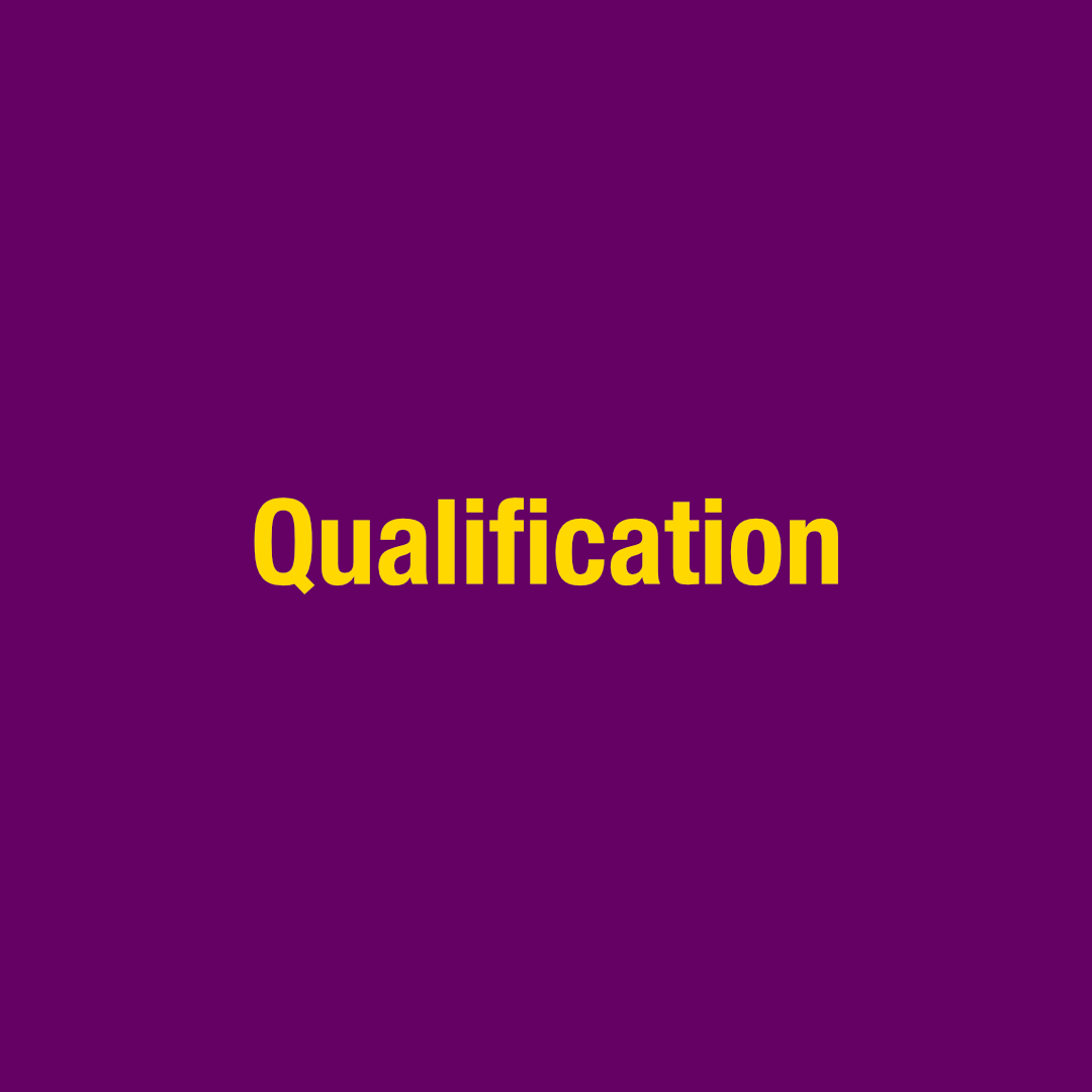 Qualification